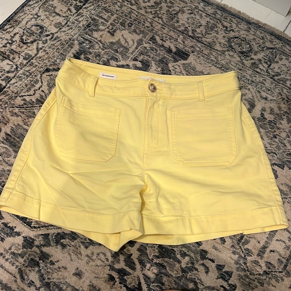 The LOFT yellow Palmer shorts